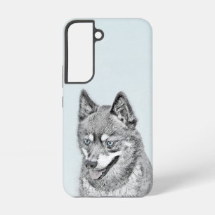 Coque Samsung Galaxy Alaskan Klee Kai Peinture - Cute Original Chien Ar