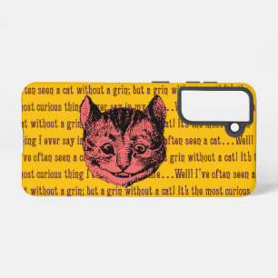 Coque Samsung Galaxy Alice au pays des merveilles vintage Chat de Chesh