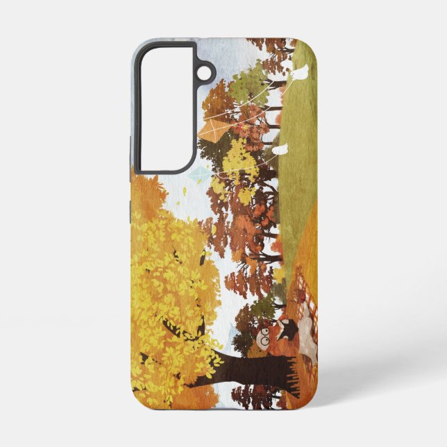 Coque Samsung Galaxy Allons voler un cerf-volant (Verso)