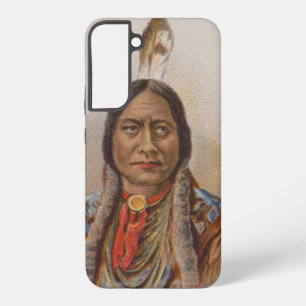 Coque Samsung Galaxy Amérindien : Lakota Sitting Bull, publicité pour d