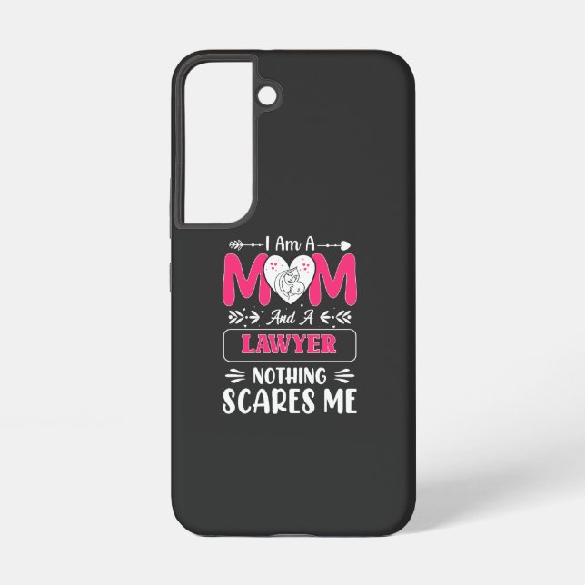 Coque Samsung Galaxy Amusant Avocat Maman, Avocat Maman (Verso)