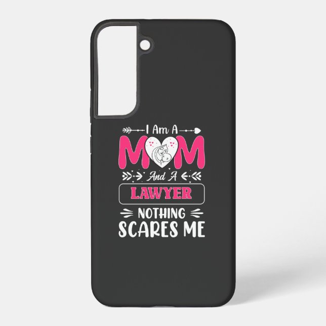 Coque Samsung Galaxy Amusant Avocat Maman, Avocat Maman (Verso)