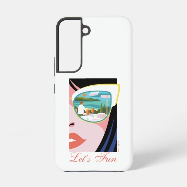 Coque Samsung Galaxy Amusons-nous - Le Lotus Blanc (Verso)