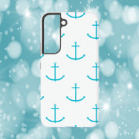 Ancre Motif bleu turquoise