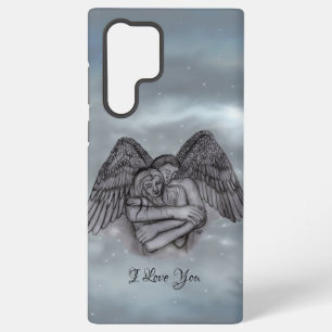 Coque Samsung Galaxy Ange Éros en amour , je t'aime