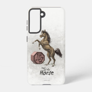 Coque Samsung Galaxy Année du Cheval Chinois Zodiac Animal Art Coque-M