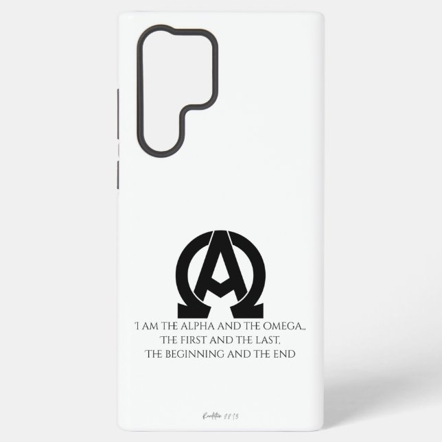 Coque Samsung Galaxy Apocalypse 22:13 : Je suis l'Alpha et l'Oméga (Verso)