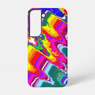 Coque Samsung Galaxy Arc en arc-en-ciel Couleur éclat Flux Art