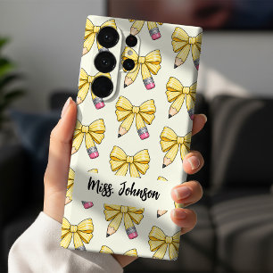 Coque Samsung Galaxy Arc-en-ciel Meilleur Professeur Ever Personnalisé