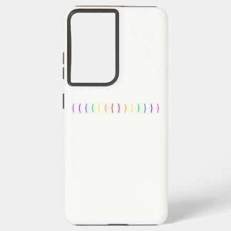 Coque Samsung Galaxy Arc-en-ciel minimal