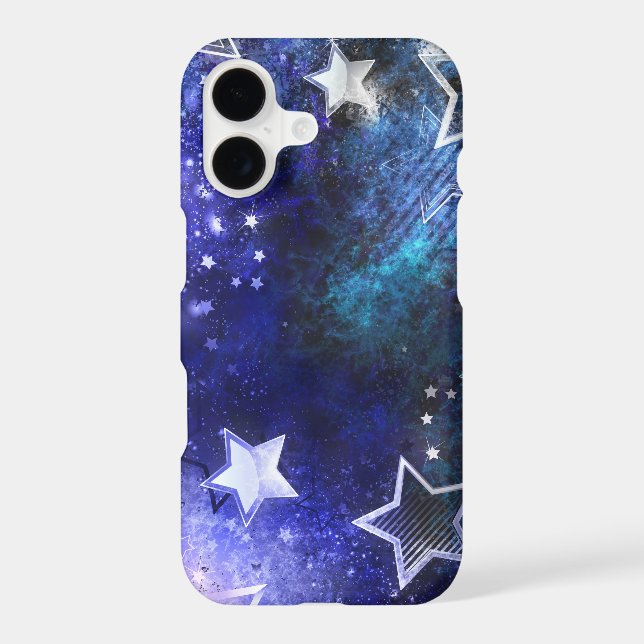 Coque Samsung Galaxy Arrière - plan spatial avec étoiles (Verso)