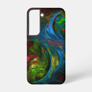 Coque Samsung Galaxy Art abstrait Genesis Blue