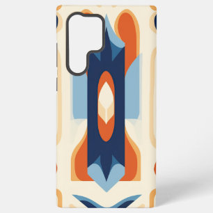 Coque Samsung Galaxy Art géométrique abstrait du milieu du siècle et mo