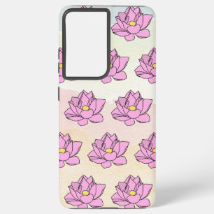 Coque Samsung Galaxy Art rose Lotus