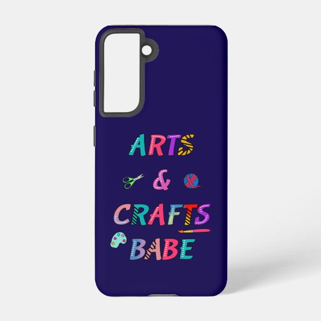 Coque Samsung Galaxy Arts et artisanat Babe (Verso)