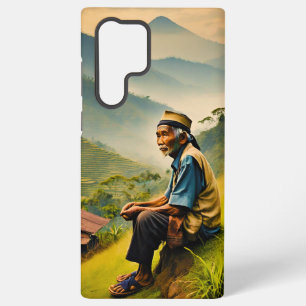 Coque Samsung Galaxy Assis dans la sérénité