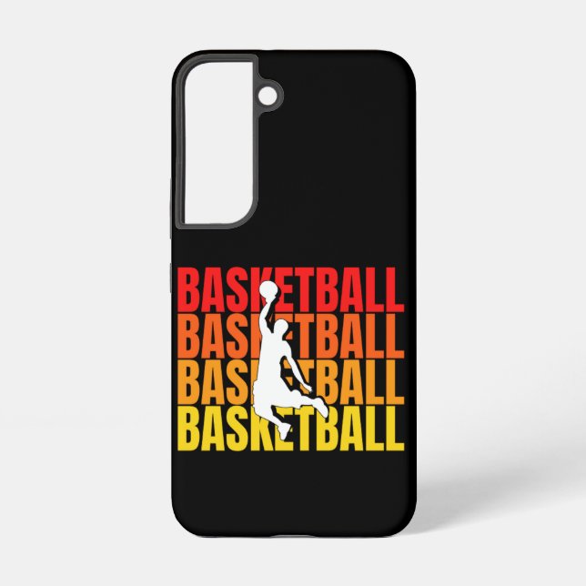 Coque Samsung Galaxy Athlète amoureux de basket-ball Samsung Coque de h (Verso)