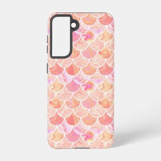 Coque Samsung Galaxy balance rose orange