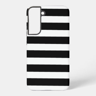 Coque Samsung Galaxy Bandes noires et blanches