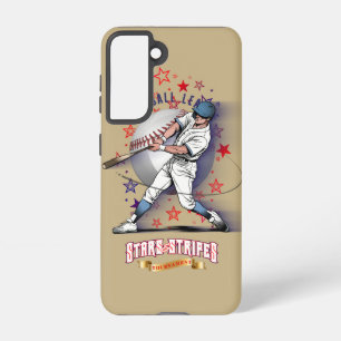 Coque Samsung Galaxy Baseball Stars & Stripes  