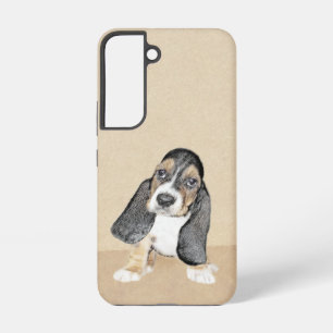 Coque Samsung Galaxy Basset Hound Peinture Chiot - Art Chien original