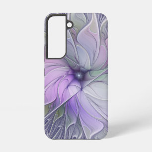 Coque Samsung Galaxy Beauté étonnante Fleur d'art Abstrait fractal mode