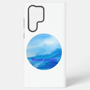 Coque Samsung Galaxy Beauté marine vague