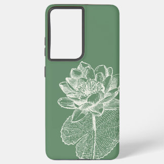 Coque Samsung Galaxy Belle Lys d'eau Design de fleurs