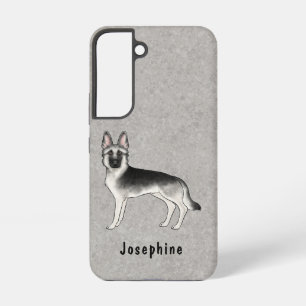 Coque Samsung Galaxy Berger Allemand Silver Sable Mignon Chien GSA Et T