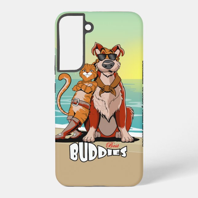 Coque Samsung Galaxy Best Buddy |  (Verso)