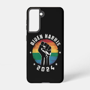 Coque Samsung Galaxy Biden Harris 2024 Elections LGBT Gay pride Arc-en-