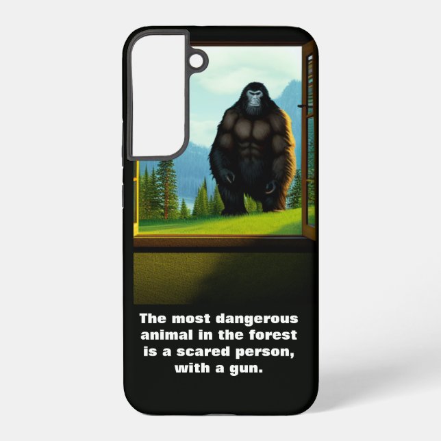 Coque Samsung Galaxy Bigfoot dehors (Verso)