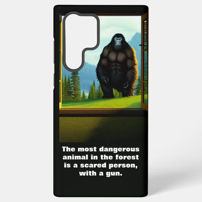 Coque Samsung Galaxy Bigfoot dehors (Verso)