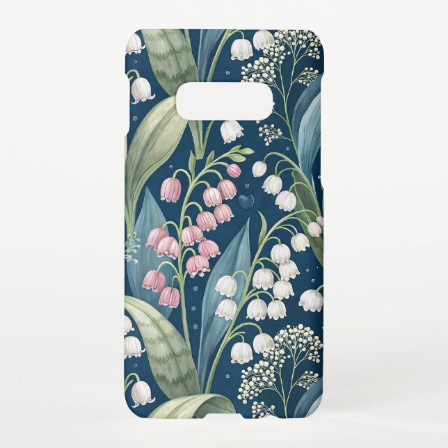 Coque Samsung Galaxy Birth Flower Botanical Design (Dos)