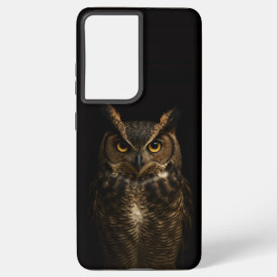 Coque Samsung Galaxy Black 4 Luxe Galaxy S21 Plus, Boule d'oeil doré