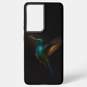 Coque Samsung Galaxy Black 4 Luxe Galaxy S21 Ultra Coque, Flying Bird