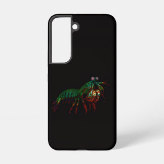Coque Samsung Galaxy Black 4 Luxe Galaxy S22 Case, Mantis Shrimp