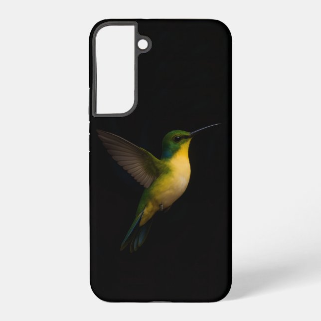 Coque Samsung Galaxy Black 4 Luxe Galaxy S22 Plus Coque, Flying Bird (Verso)