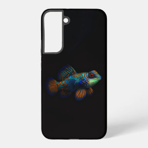 Coque Samsung Galaxy Black 4 Luxe Galaxy S22 Plus, Dragonet Mandarin