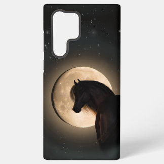 Coque Samsung Galaxy Black Moon Shine Horse Samsung Case