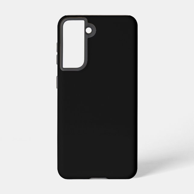 Coque Samsung Galaxy Black Samsung Galaxy S21 Coque (Verso)