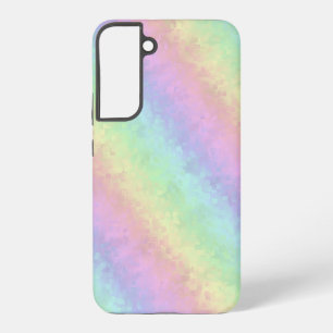 Coque Samsung Galaxy Blocs dans Pastel Colors 3D Rainbow Art
