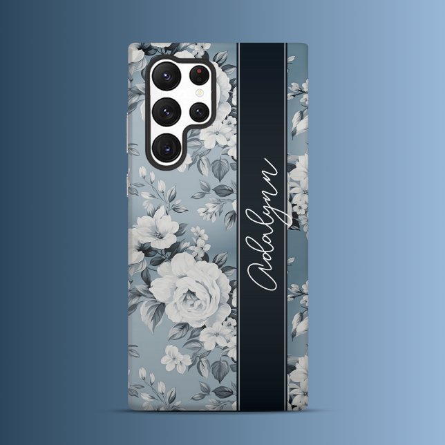 Coque Samsung Galaxy Blossom de minuit (Créateur téléchargé)