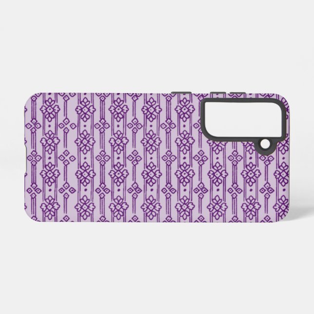 Coque Samsung Galaxy Boho India Block Print (Verso Horizontal)