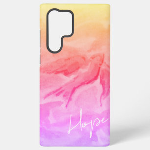 Coque Samsung Galaxy Boîtier d'aquarelle coloré Oiseau Téléphone d'orig