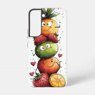 Coque Samsung Galaxy Boîtier de téléphone à pile de fruits mignonne