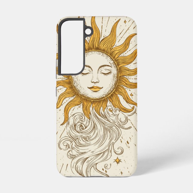 Coque Samsung Galaxy Boîtier de téléphone Ethereal Solaire Queen (Verso)
