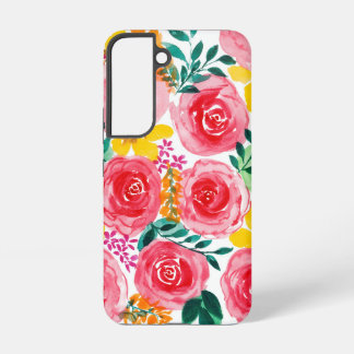 Coque Samsung Galaxy Boîtier de téléphone floral