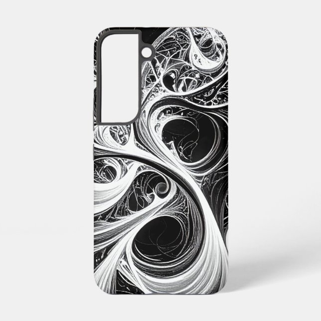 Coque Samsung Galaxy Boîtier de téléphone réseau mental Abstrait (Verso)