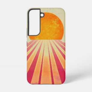 Coque Samsung Galaxy Boîtier Sun Phone Horizon rose